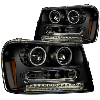 ANZO USA - Projector Headlight Set W/Halo - 111127