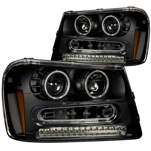 ANZO USA - Projector Headlight Set W/Halo - 111127