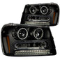 ANZO USA - Projector Headlight Set W/Halo - 111127