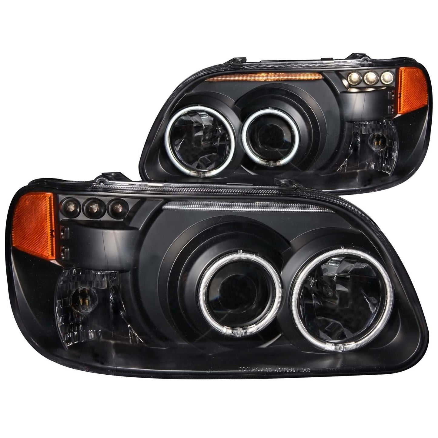 ANZO USA - Projector Headlight Set W/Halo - 111132