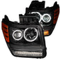 ANZO USA - Projector Headlight Set W/Halo - 111145