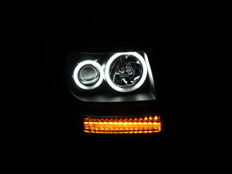 ANZO USA - Projector Headlight Set W/Halo - 111145