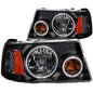 ANZO USA - Crystal Headlight Set W/Halo - 111152