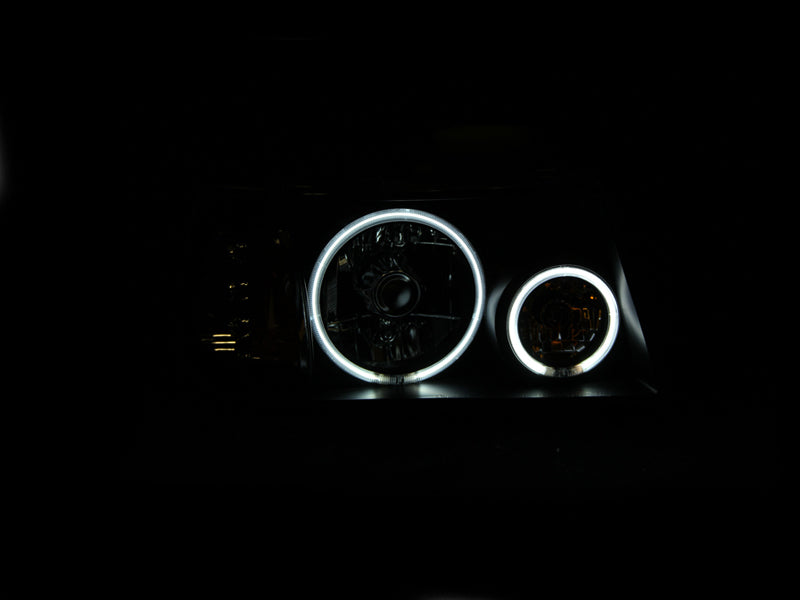 ANZO USA - Crystal Headlight Set W/Halo - 111152