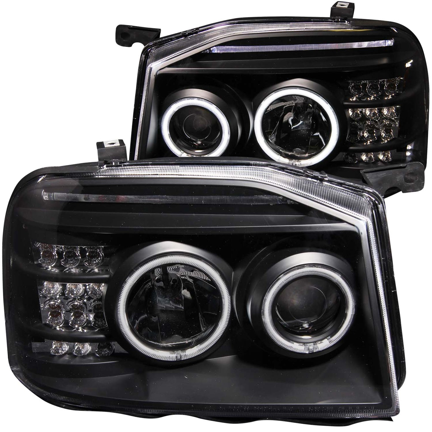 ANZO USA - Projector Headlight Set W/Halo - 111172