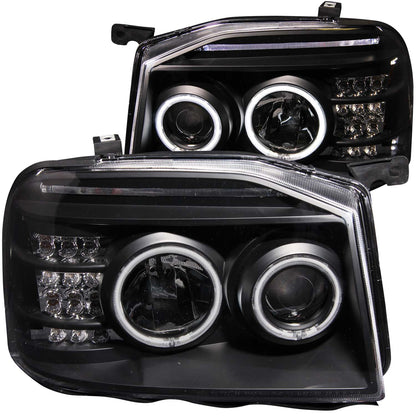 ANZO USA - Projector Headlight Set W/Halo - 111172