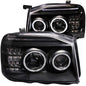 ANZO USA - Projector Headlight Set W/Halo - 111172