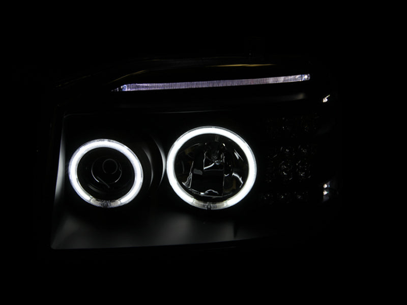 ANZO USA - Projector Headlight Set W/Halo - 111172