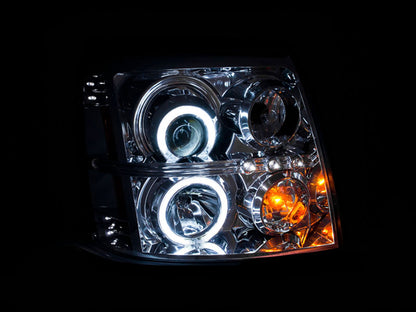 ANZO USA - Projector Headlight Set W/Halo - 111176