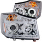 ANZO USA - Projector Headlight Set W/Halo - 111179
