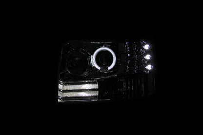ANZO USA - Projector Headlight Set W/Halo - 111183