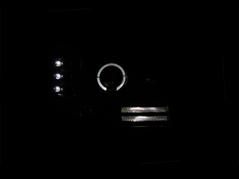 ANZO USA - Projector Headlight Set W/Halo - 111184