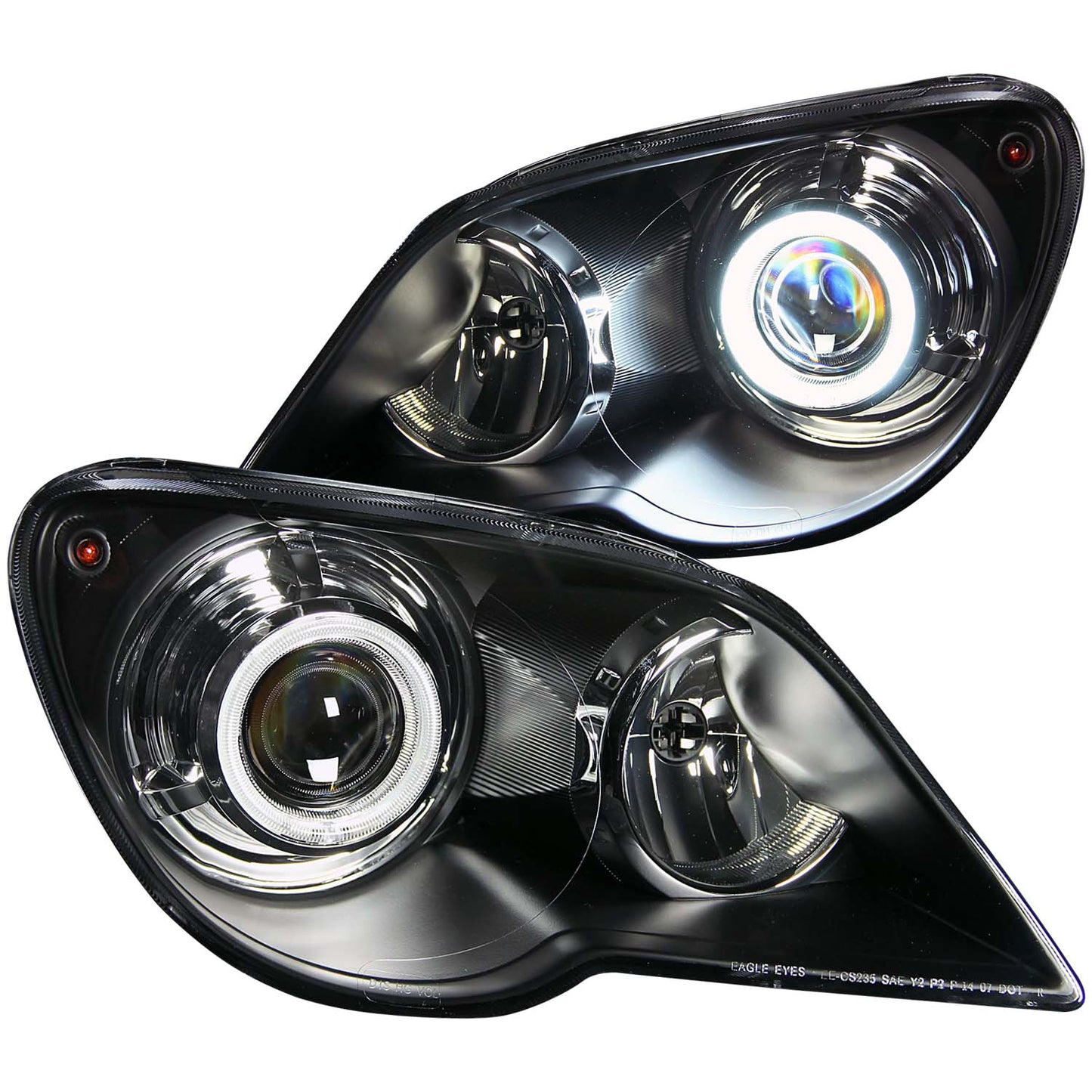 ANZO USA - Projector Headlight Set W/Halo - 111188