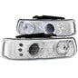 ANZO USA - Projector Headlight Set W/Halo - 111190