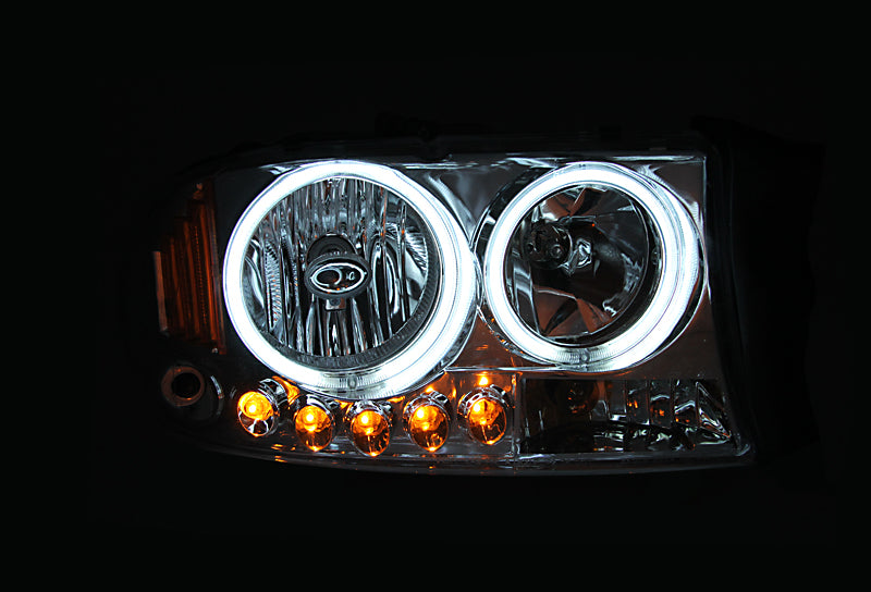 ANZO USA - Crystal Headlight Set W/Halo - 111194