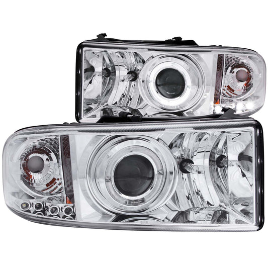 ANZO USA - Projector Headlight Set W/Halo - 111195
