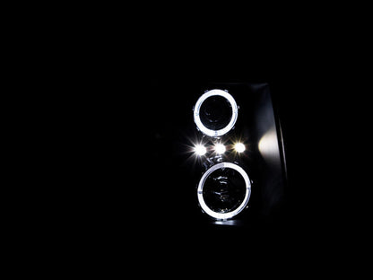 ANZO USA - Projector Headlight Set W/Halo - 111200