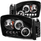 ANZO USA - Projector Headlight Set W/Halo - 111209