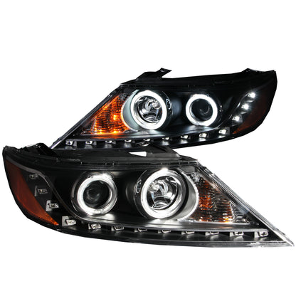 ANZO USA - Projector Headlight Set W/Halo - 111248