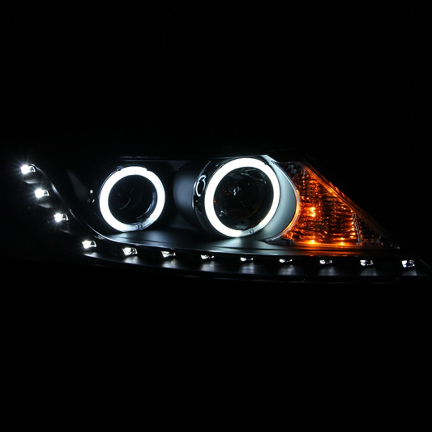 ANZO USA - Crystal Headlight Set W/Halo - 111249