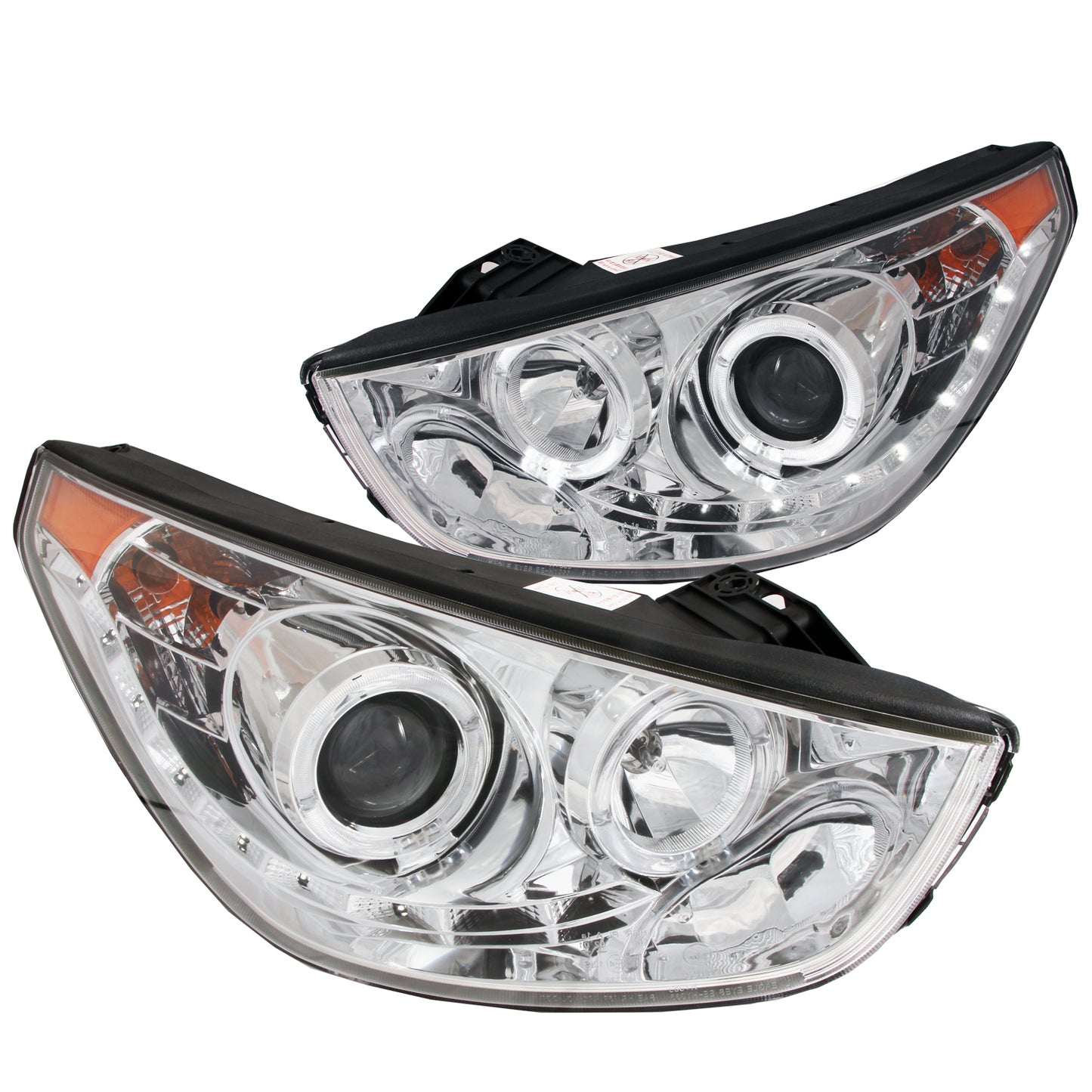 ANZO USA - Projector Headlight Set W/2 Halos - 111259