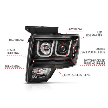 ANZO USA - Projector Headlight Set - 111383