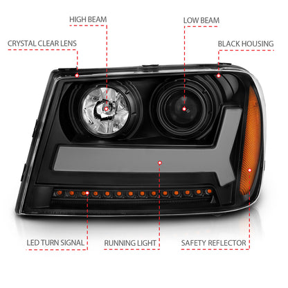 ANZO USA - ANZO USA Projector Headlights - 111390