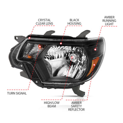 ANZO USA - ANZO USA Crystal Headlights - 111395