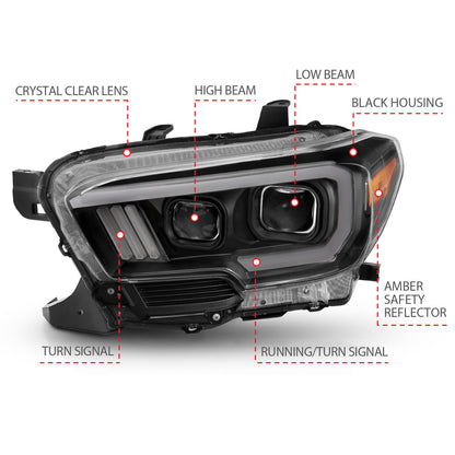 ANZO USA - ANZO USA Projector Headlights - 111397