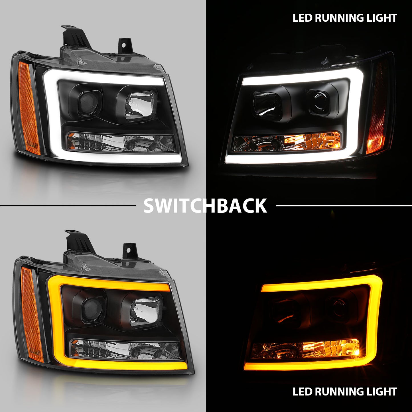 ANZO USA - ANZO USA Projector Headlights - 111402