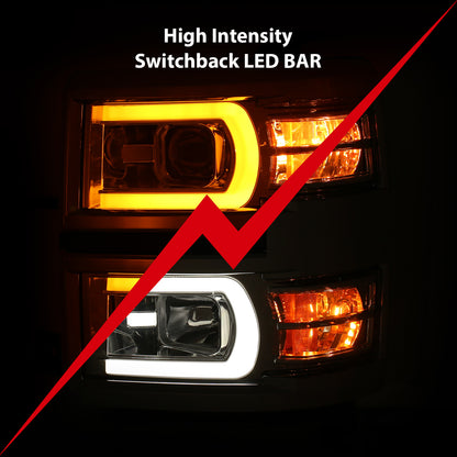 ANZO USA - ANZO USA Projector Headlights - 111413