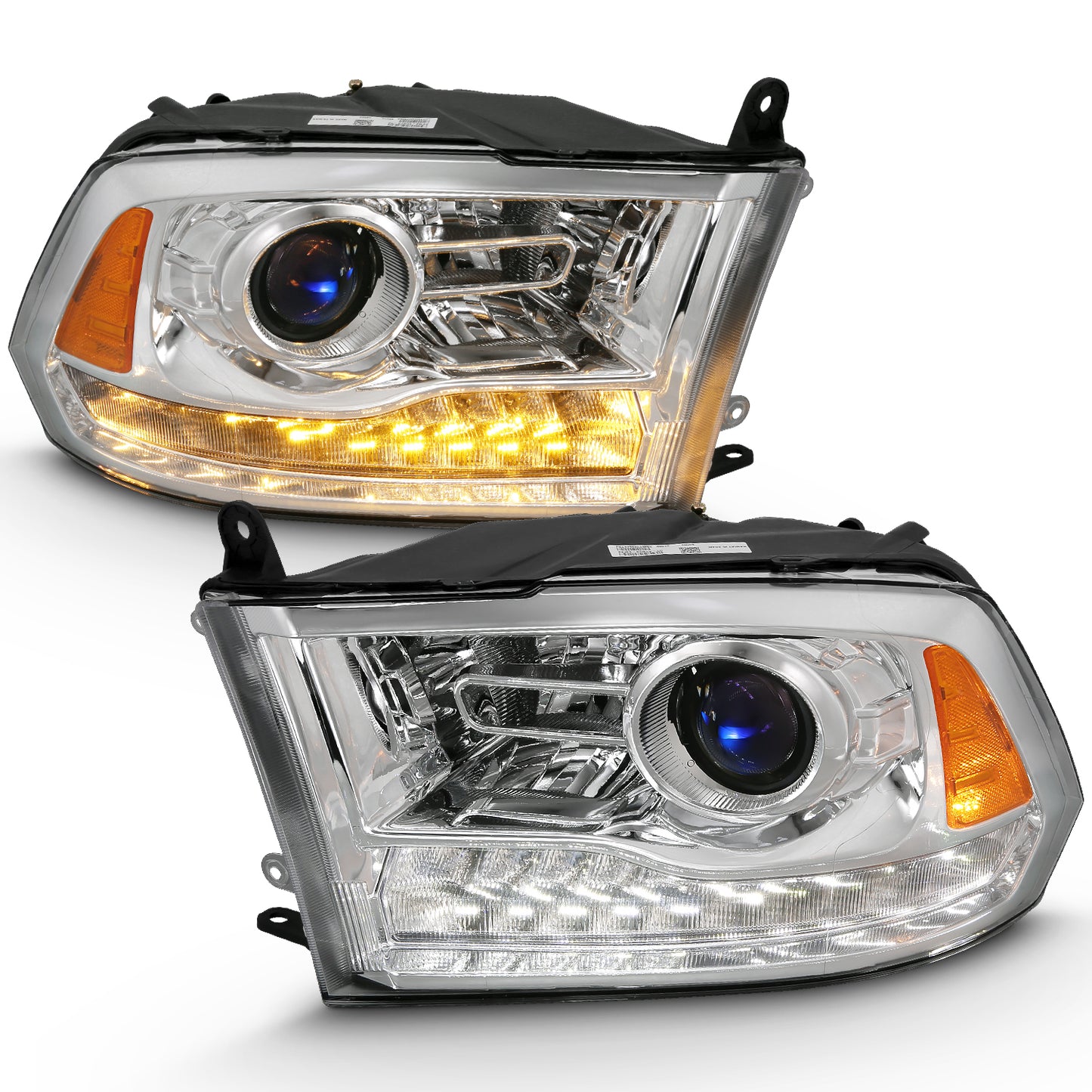 ANZO USA - ANZO USA Projector Headlights W/ Halo - 111440