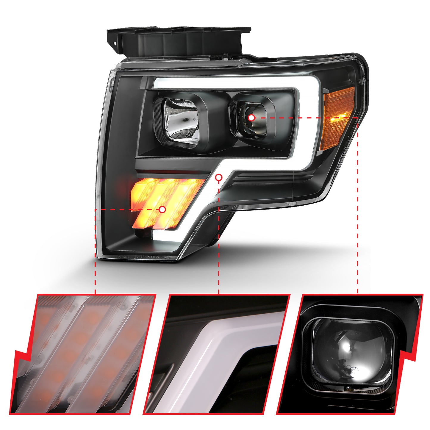 ANZO USA - Projector Headlight - 111445