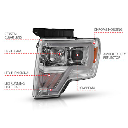 ANZO USA - Projector Headlights - 111446