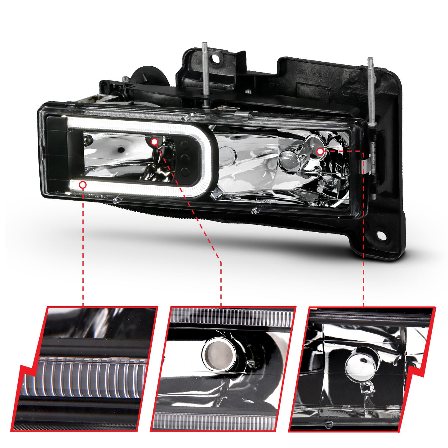 ANZO USA - Crystal Headlight - 111498