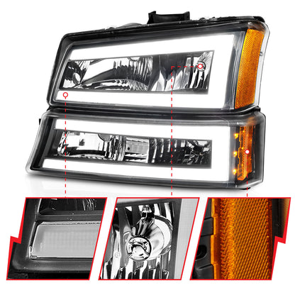ANZO USA - Crystal Headlight - 111501