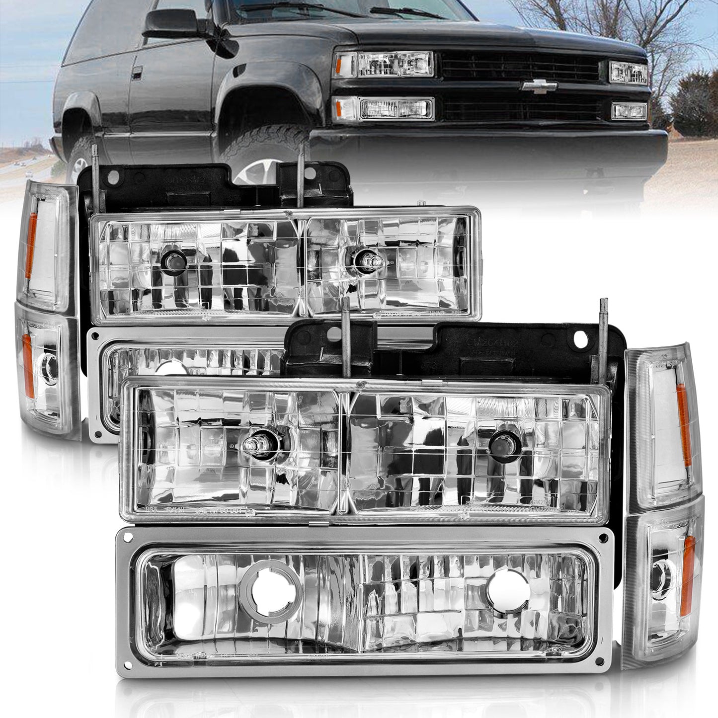 ANZO USA - Crystal Headlight - 111506