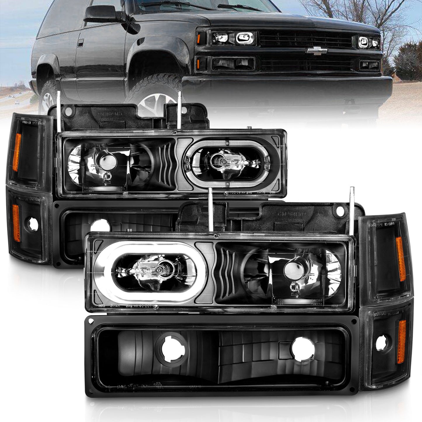 ANZO USA - Crystal Headlight - 111507