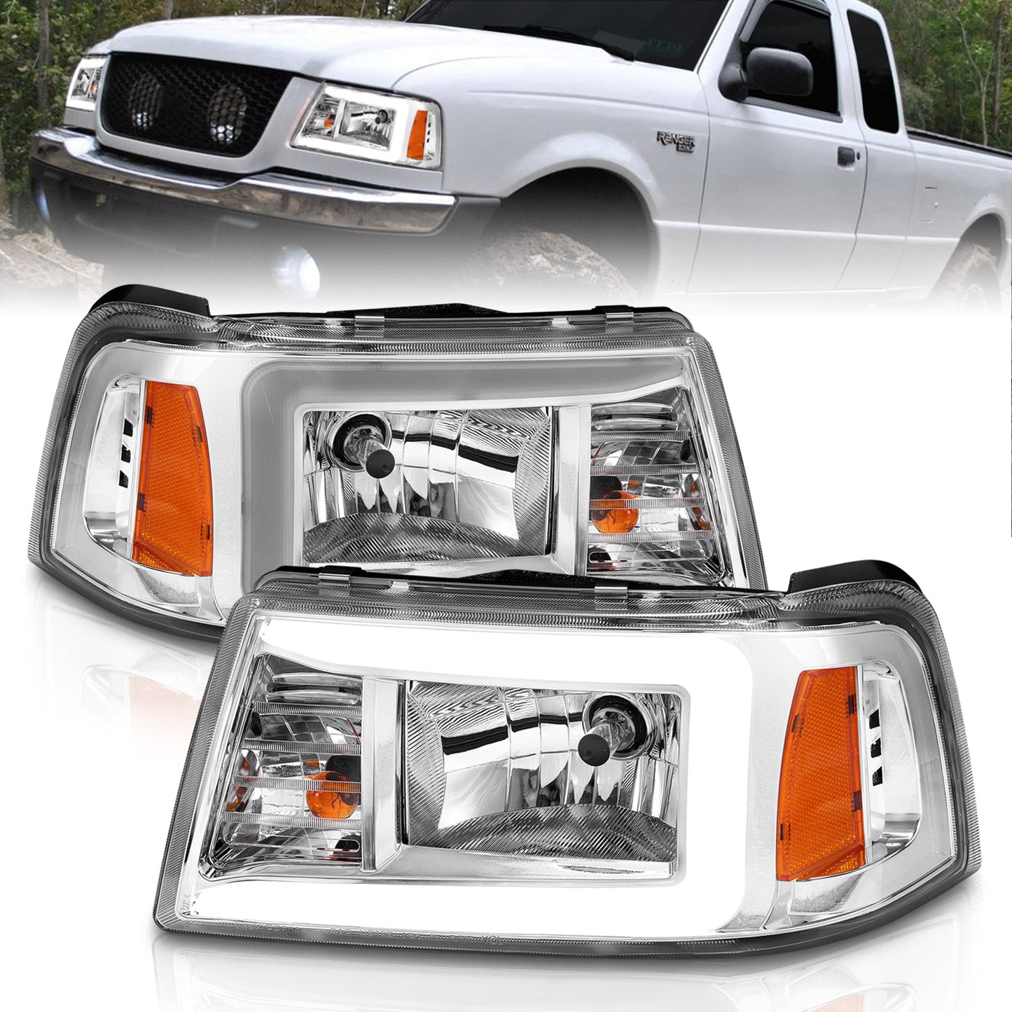 ANZO USA - Crystal Headlight - 111512