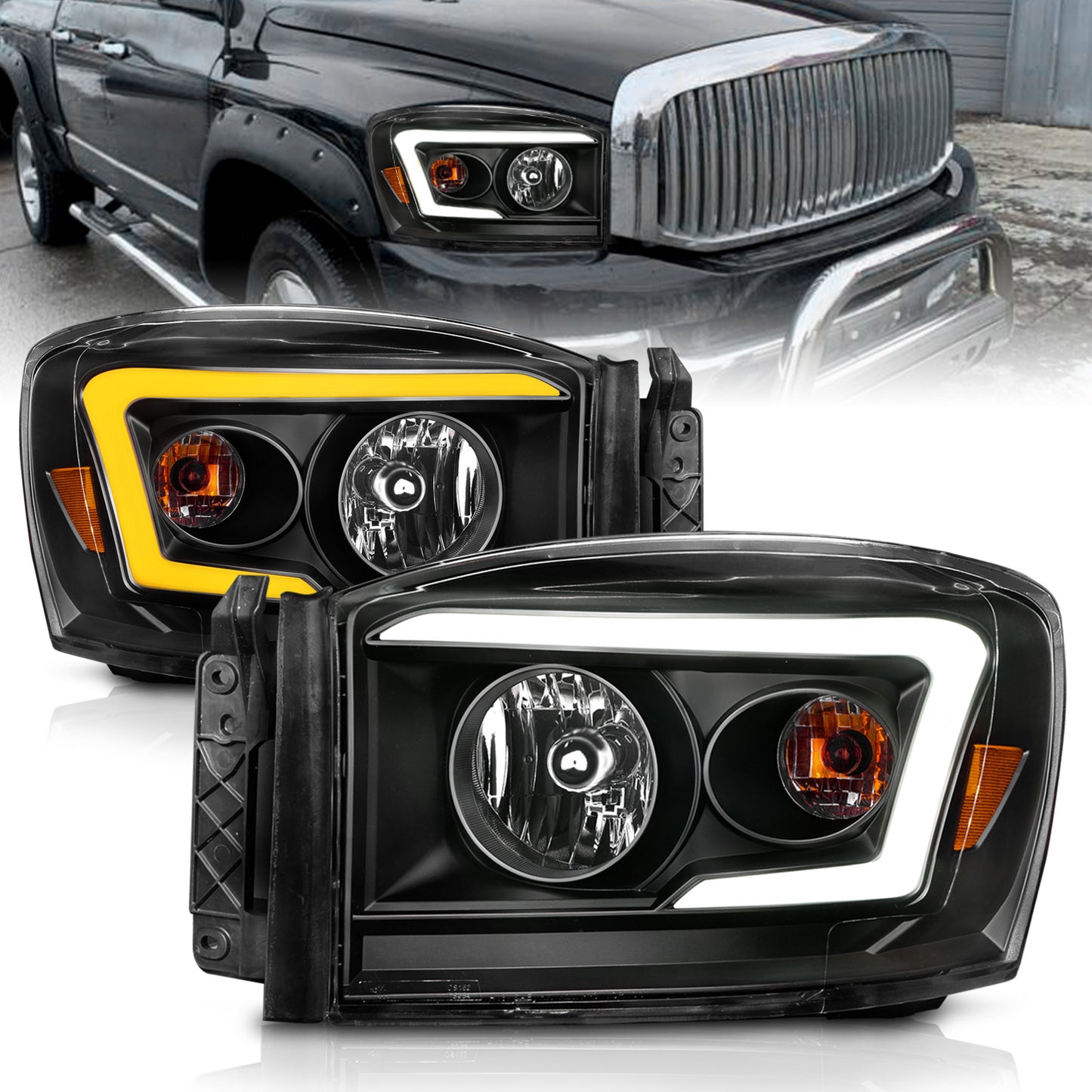 ANZO USA - Crystal Headlight - 111526