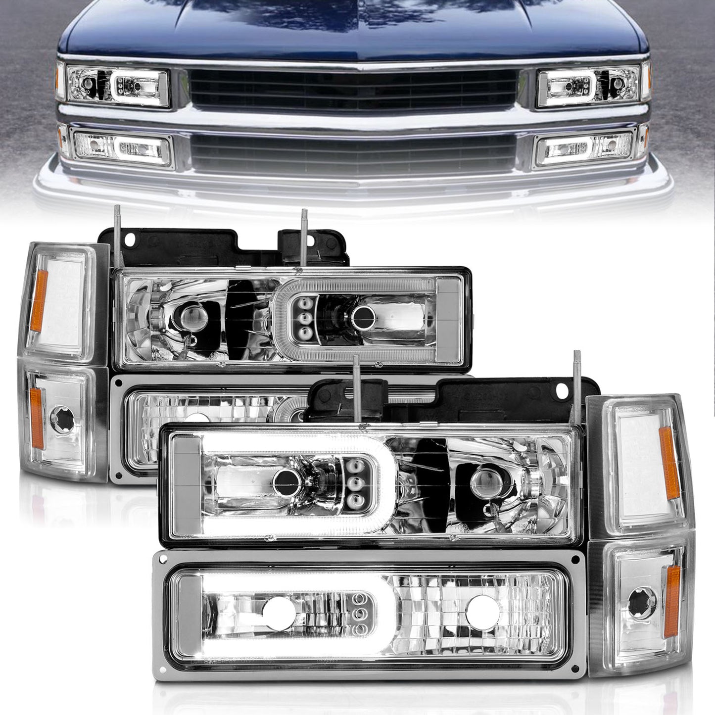 ANZO USA - Crystal Headlight - 111529
