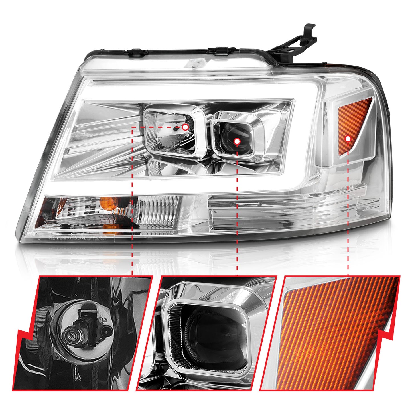 ANZO USA - Projector Headlight - 111542