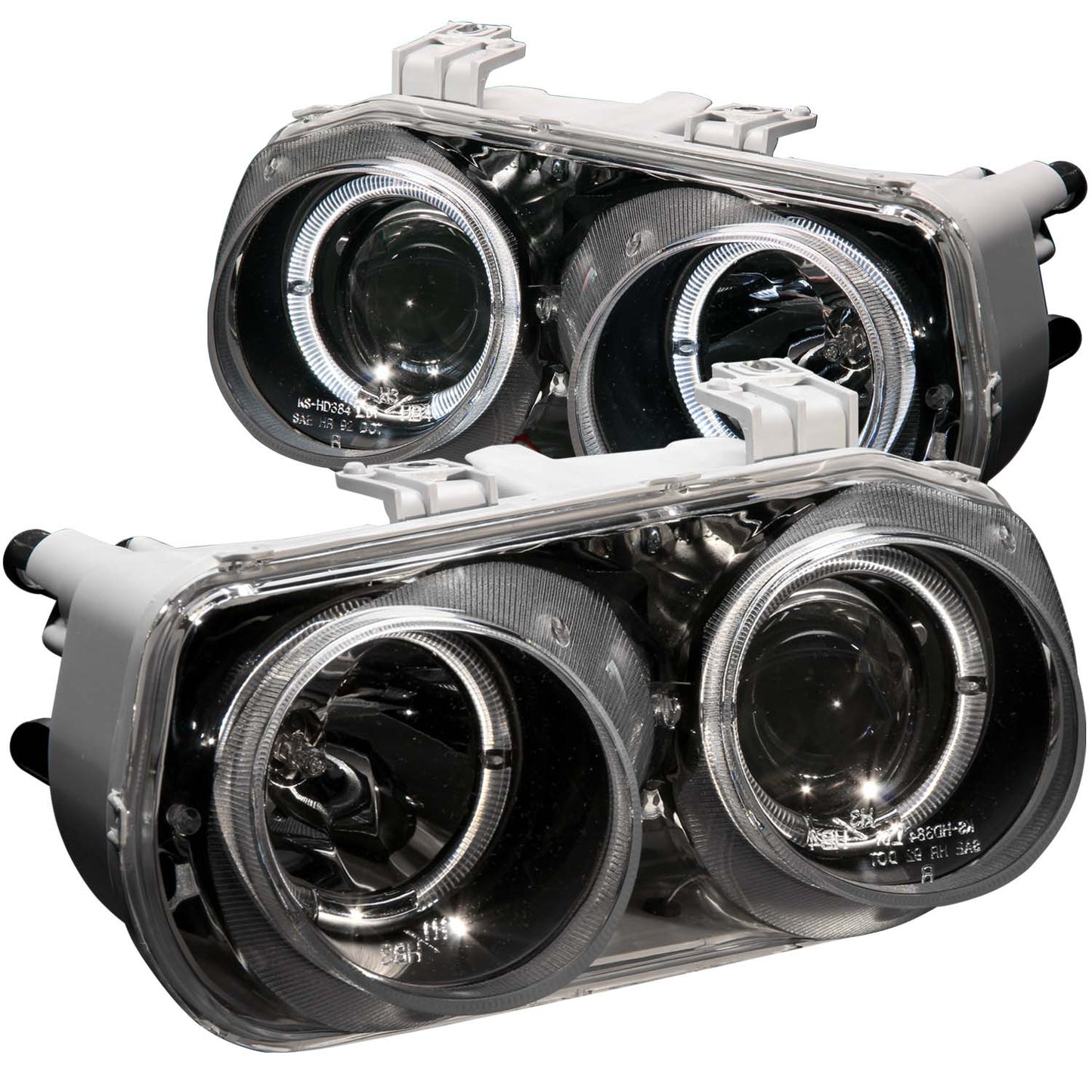ANZO USA - Projector Headlight Set W/Halo - 121003