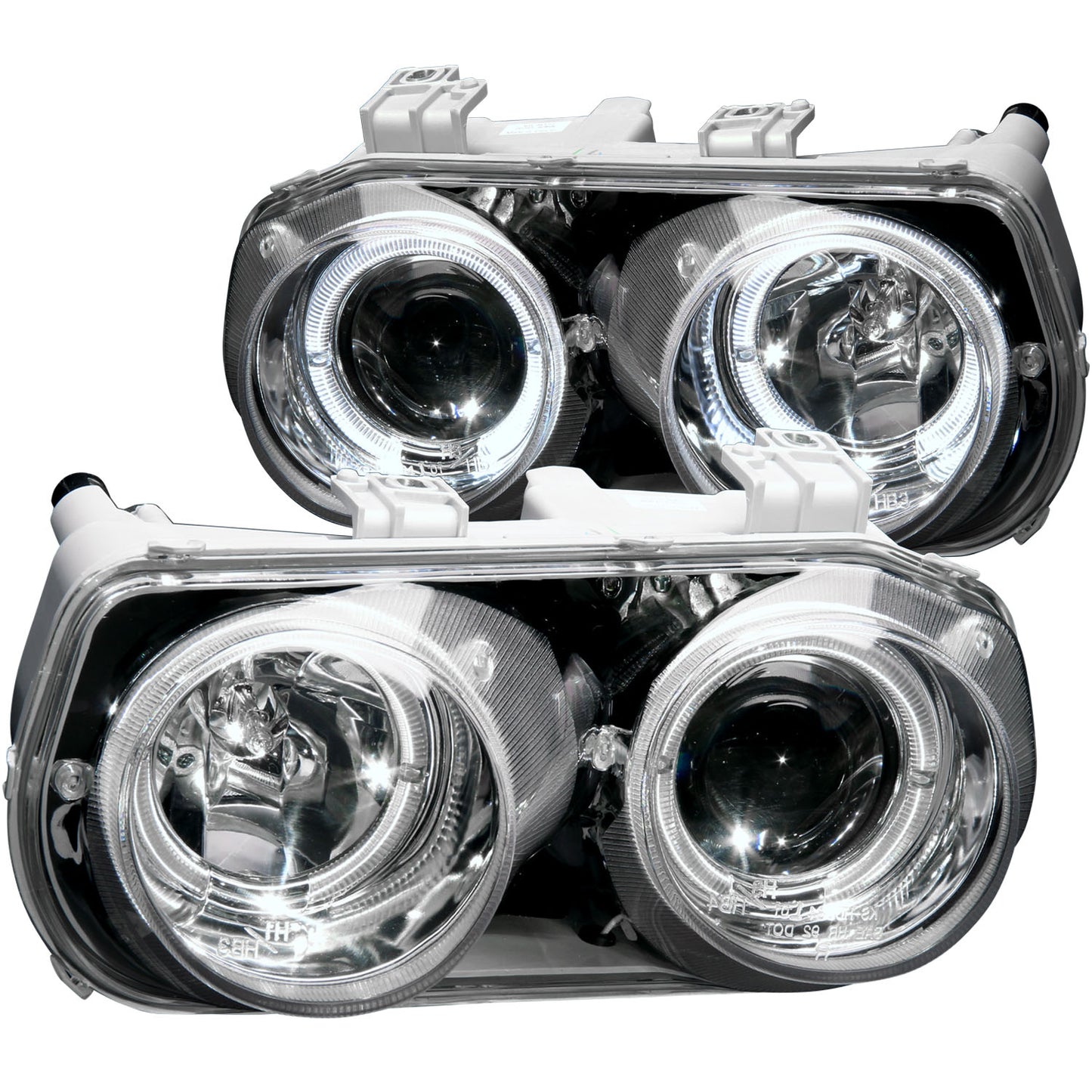 ANZO USA - Projector Headlight Set W/Halo - 121004