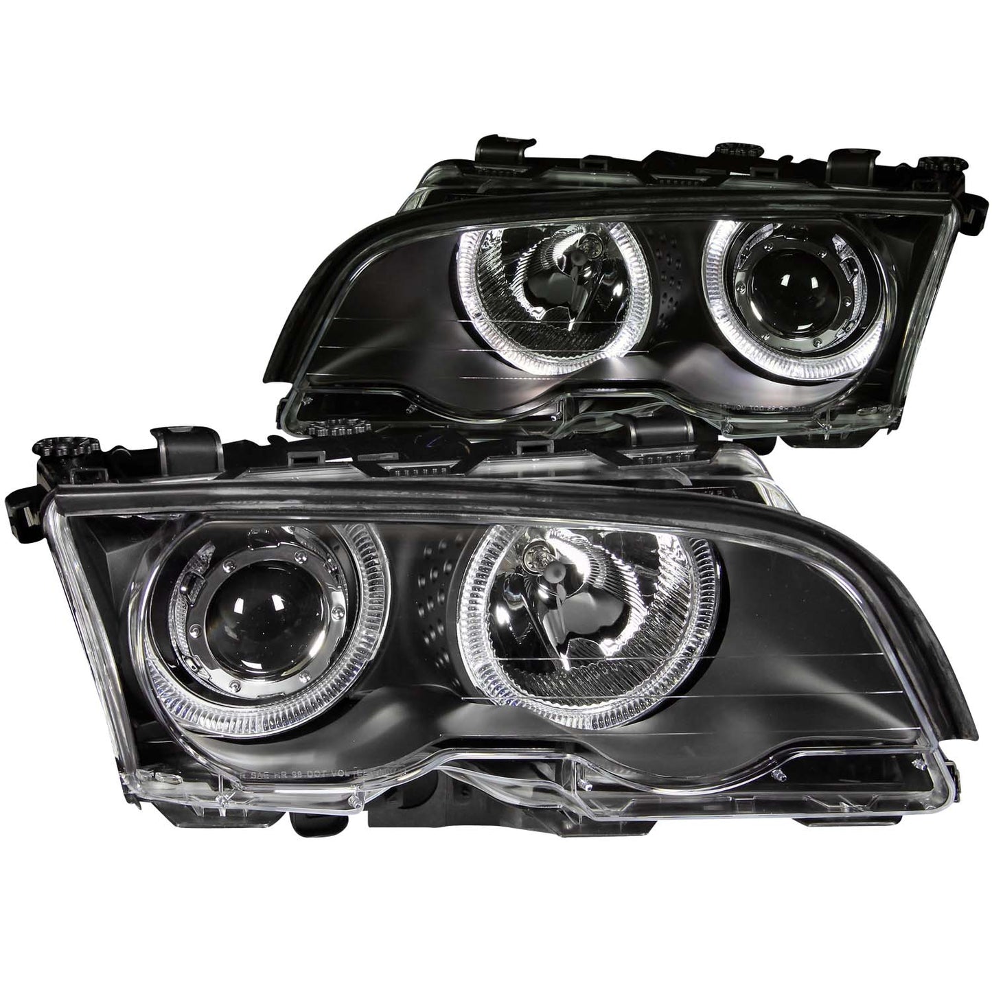 ANZO USA - Projector Headlight Set W/Halo - 121015