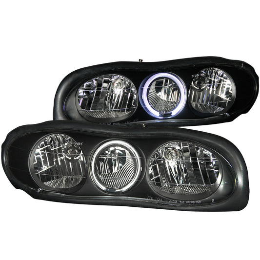 ANZO USA - Crystal Headlight Set W/Halo - 121024