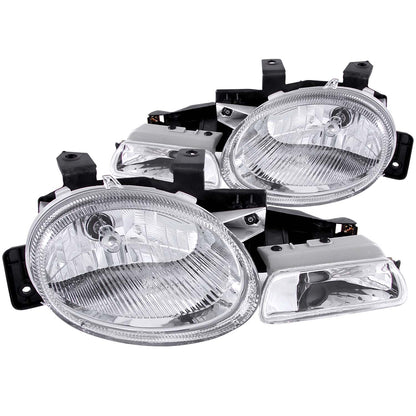 ANZO USA - Crystal Headlight Set - 121032