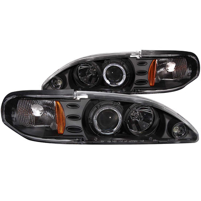 ANZO USA - Projector Headlight Set W/Halo - 121038