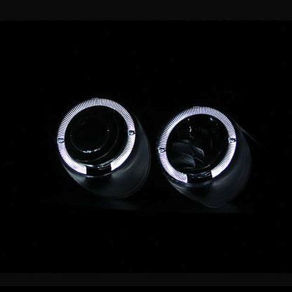 ANZO USA - Projector Headlight Set W/Halo - 121055