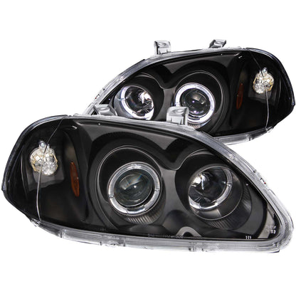 ANZO USA - Projector Headlight Set W/Halo - 121068